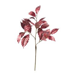 Bouquet 3 tiges de feuilles de plume 71cm 2 couleurs