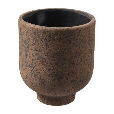 Cache-pot brun 3 tailles - Splendeur