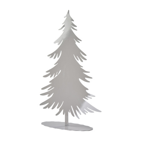 Sapin de noel en métal taupe 2 tailles - Bosco - Grossiste déco de N