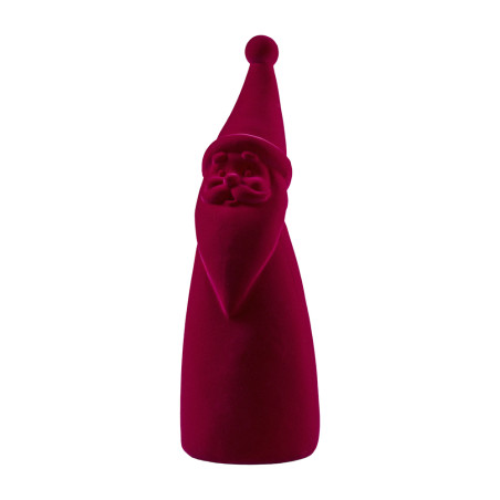 Père noel floqué 46cm 2 couleurs - Revage - Grossiste déco de Noël