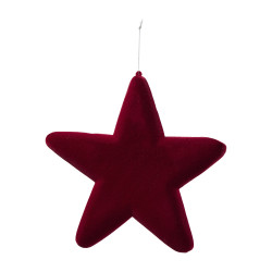 Sachet de 2 étoiles 25cm 2 couleurs - Flambo - Grossiste déco de Noë