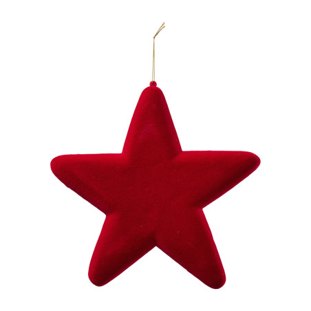 Sachet de 2 étoiles 25cm 2 couleurs - Flambo - Grossiste déco de Noë