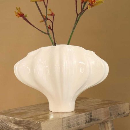 Vase coquillage - grossiste décoration et fleuristerie