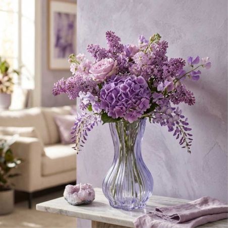 Vase en verre lavande - Miley