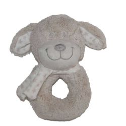 Hochet en peluche - Chien
