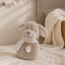 Hochet en peluche - Chien