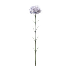 Oeillet artificiel 54cm gris bleu - Grossiste déco de Noël