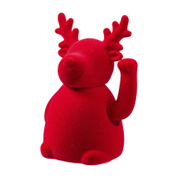Renne agitant la main - Polarisia - Grossiste déco de Noël