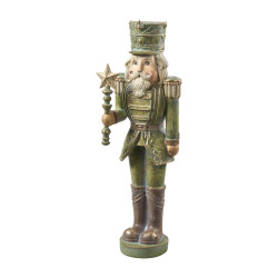 Soldat vert 2 tailles - Ivy - Grossiste déco de Noël