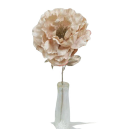 Pivoine artificielle 2 couleurs - Grossiste déco de Noël