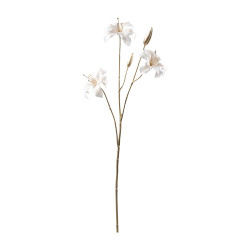 Branche de lys 71cm 2 couleurs - Grossiste déco de Noël