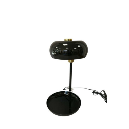 Lampe de table en métal noir - Magiko - Grossiste déco de Noël