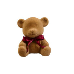 Ours floqué 2 tailles - Eveil - Grossiste déco de Noël