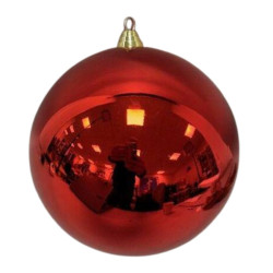 Boule en plastique 50cm - Cusco - Grossiste déco de Noël
