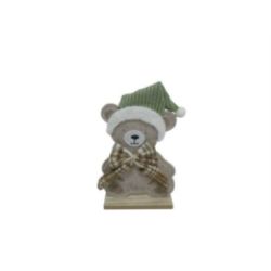 Paquet de 4 ours a poser 2 tailles -Festiva