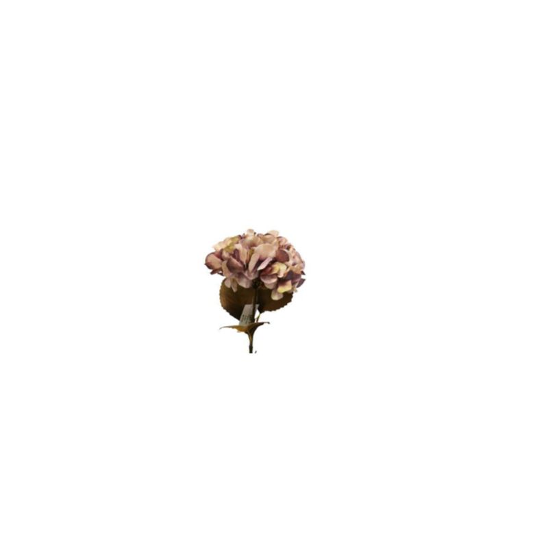 Hortensia artificiel 50cm 2 couleurs