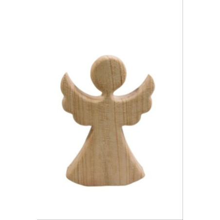 Ange debout en bois - Snowfall - Grossiste en décoration de noel pour professionnels