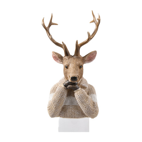 Buste de cerf - Flurry - Grossiste en décoration de noel pour professionnels