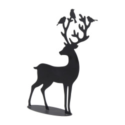 Sachet de 2 cerfs en métal - Snuggle - Grossiste en décoration de noel pour professionnels
