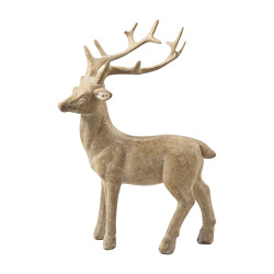 Renne debout - Glow - Grossiste en décoration de noel pour professionnels