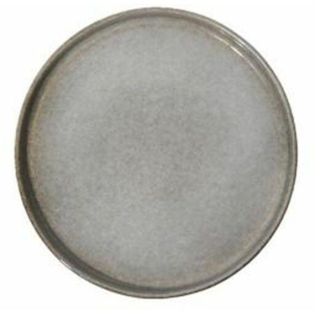 Assiette plate grise 2 tailles - Twinkle