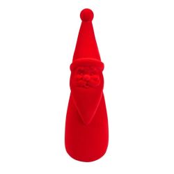 Pere noel debout floqué 2 couleurs - Prancer