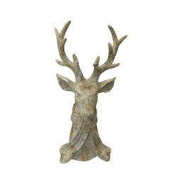 Buste de renne marron - Festive