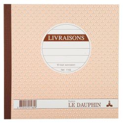 Carnet bon de livraison 50 pages