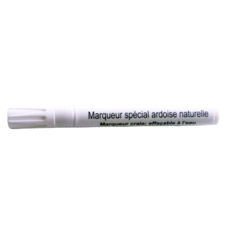 Marqueur craie blanc effaçable à l'eau