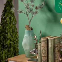 Vase menthe 31cm - Bulbe
