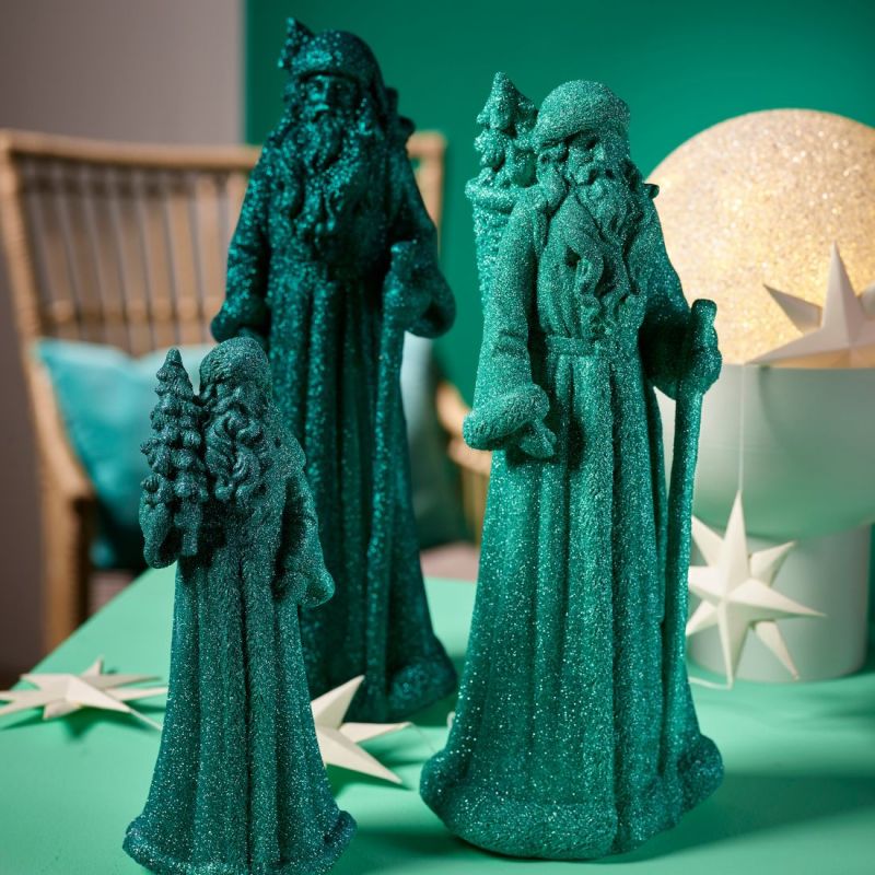 Pere noel debout 3 couleurs - Bellisima