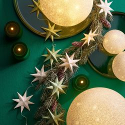 Guirlande de sapin givré - Bauble