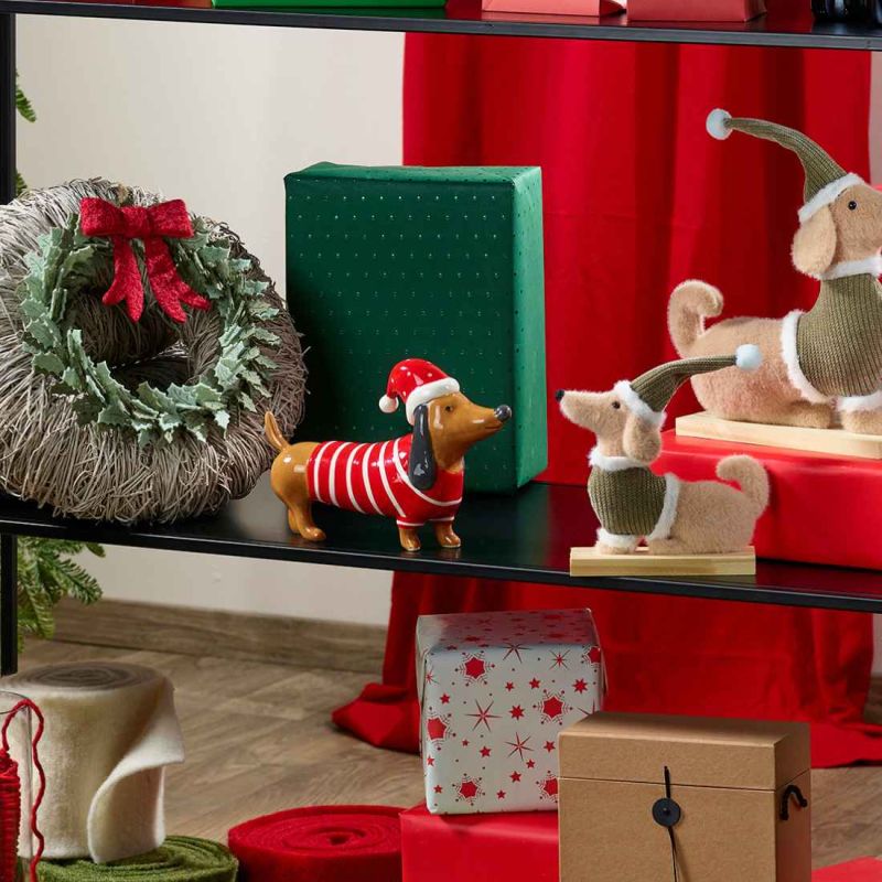 Teckel déco en céramique - Lutécia
