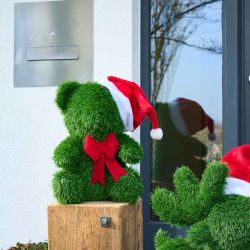 Ours de noel vert - Cupid