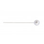 Epingle perle D. 6mm x H. 6,5cm plusieurs couleurs