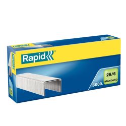 Boite de 5000 agrafes Rapid 26/6