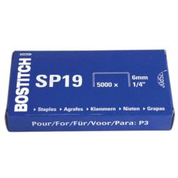 Boite de 5000 agrafes SP19