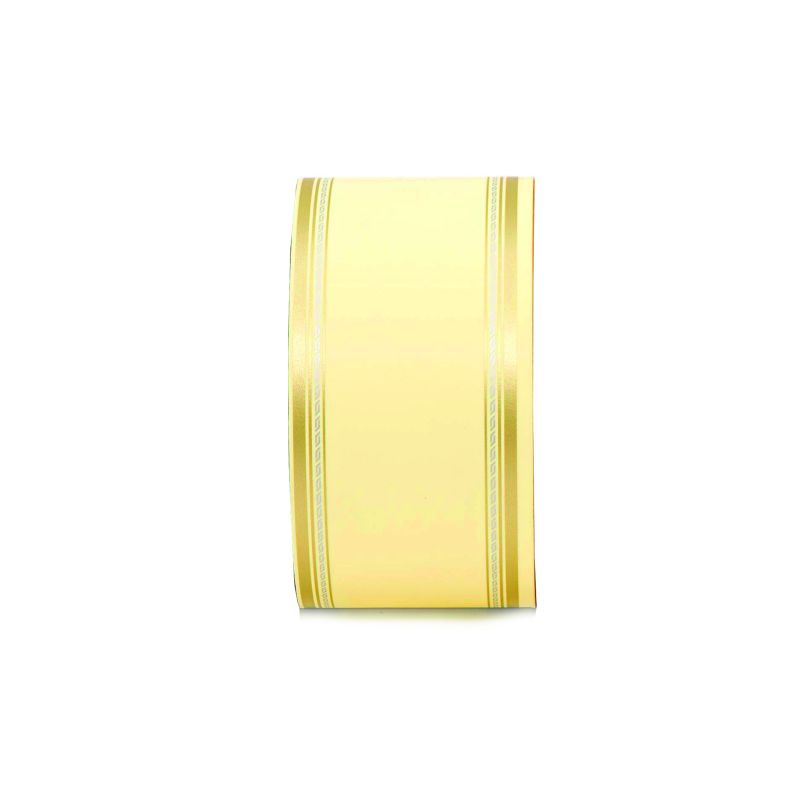 Ruban deuil 75mm x 50M 2 couleurs - Cleopatra