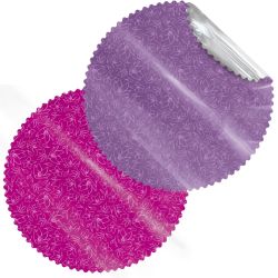 Paquet de 80 collerettes mauves et fuchsia - Baki