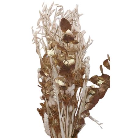 Bouquet de fleurs séchées plusieurs couleurs - Varia
