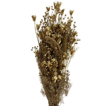 Bouquet de fleurs séchées plusieurs couleurs - Varia