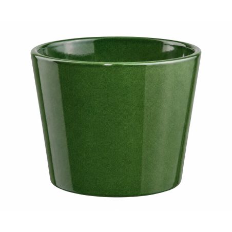 Cache-pot vert feuillage D. 11.5cm - Fresh