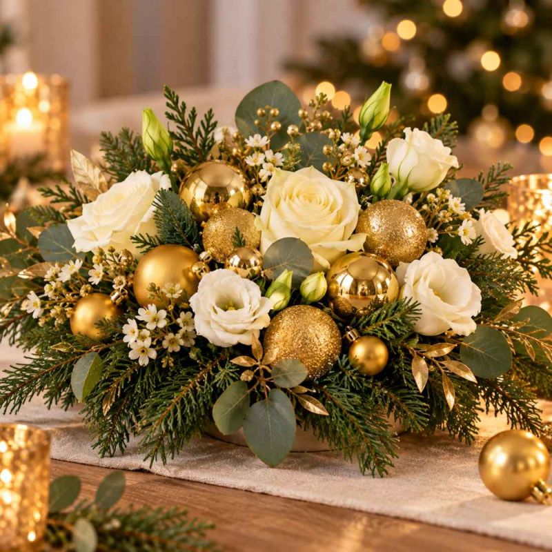 Boîte de 24 boules de Noël D. 6cm plusieurs couleurs