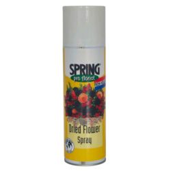 Spray pour fleurs séchées