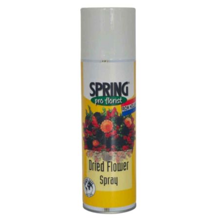 Spray pour fleurs séchées