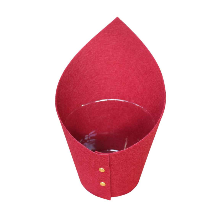Plante en feutrine conique 2 tailles - Rhapso - Grossiste déco de No