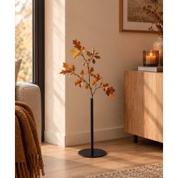 Socle noir pour fleurs géantes 2 tailles - Ancrage