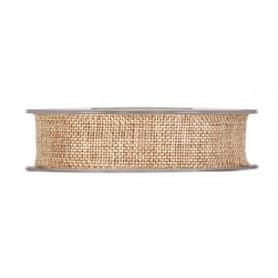 Ruban jute naturel