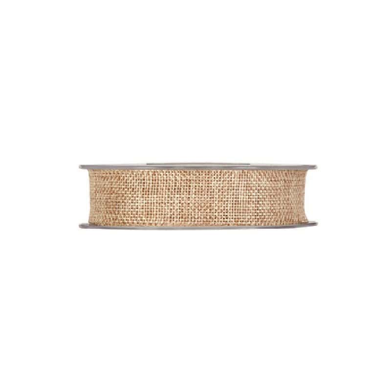 Ruban jute naturel