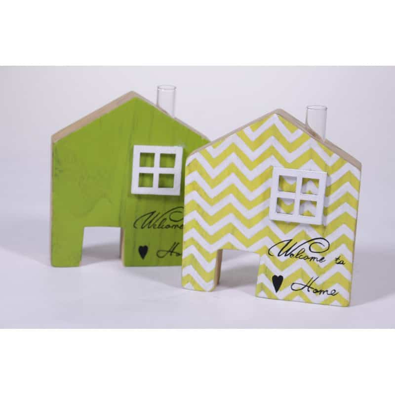 Support éprouvette maison en bois L. 10,5 x l. 2,5 x H. 12 cm Support éprouvette maison en bois L. 10,5 x l. 2,5 x H. 12 cm
